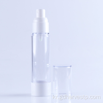 재료로 흰색 50ml 진공 에어리스 펌프 병